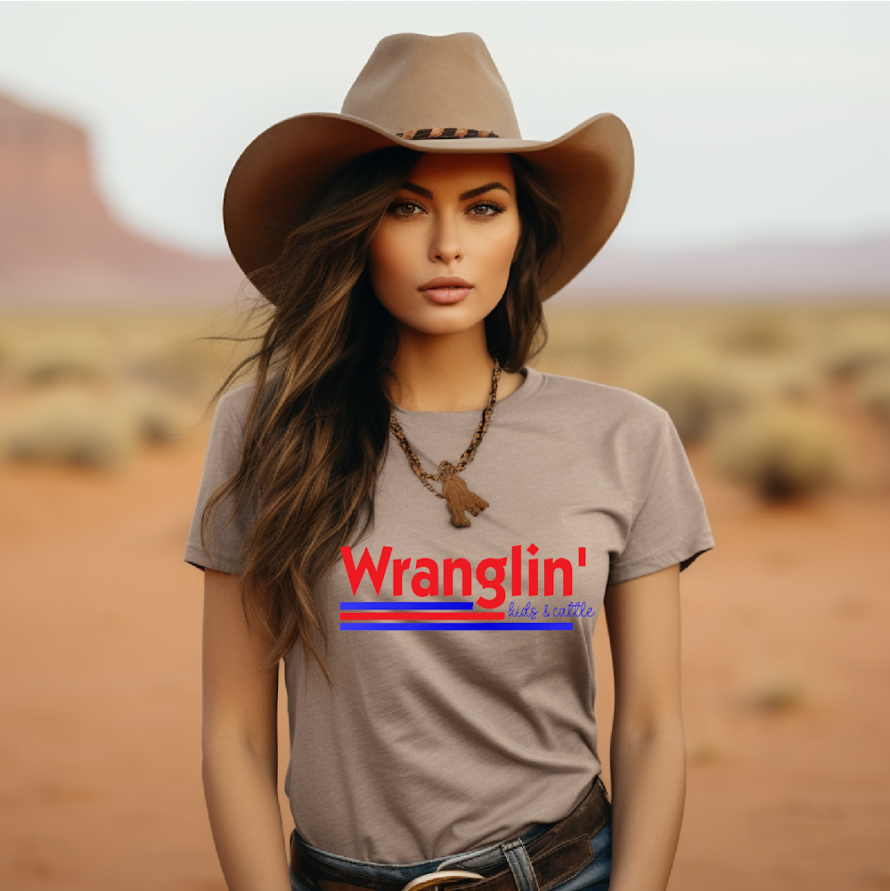 Wranglin Kids and Cattle