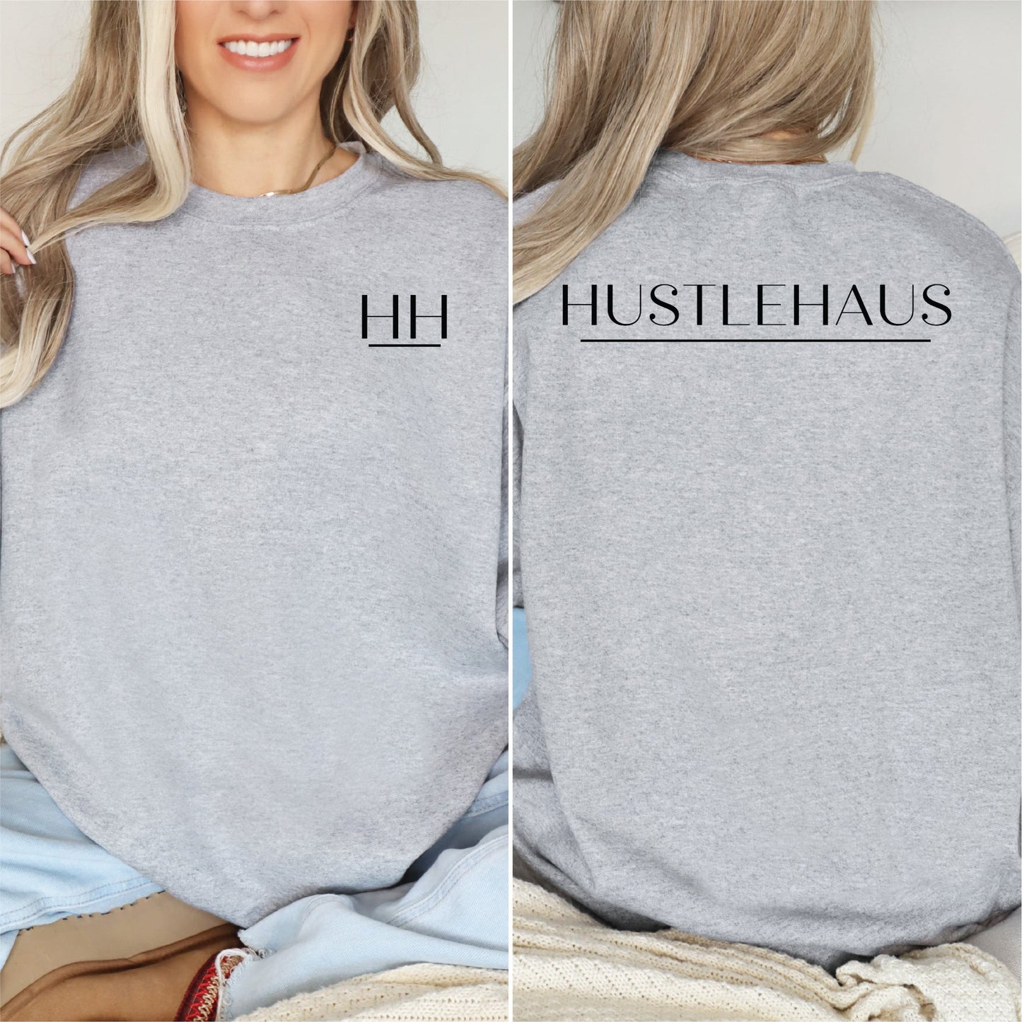Hustlehaus Grey Sweatshirt