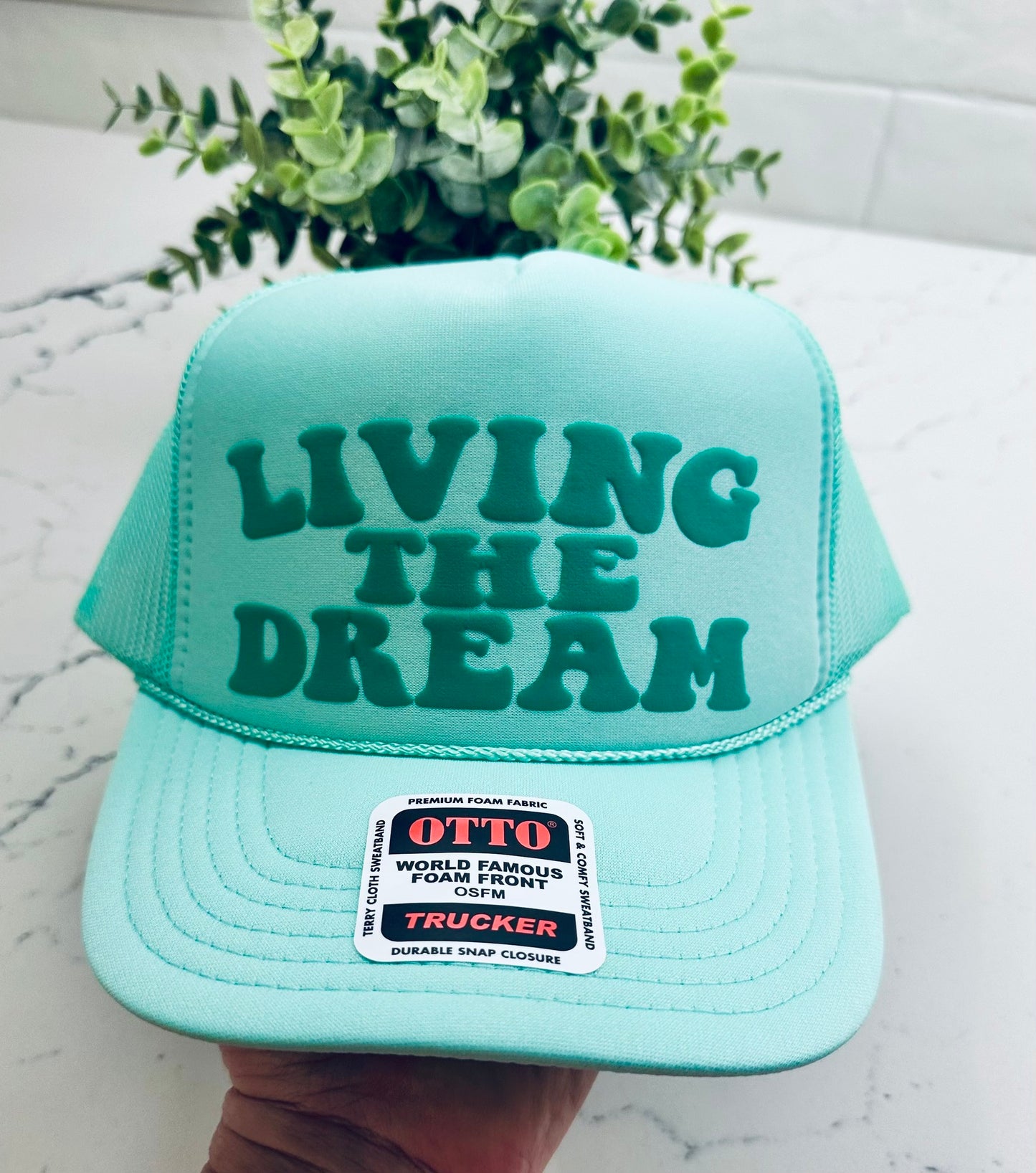 Living The Dream Trucker Hat