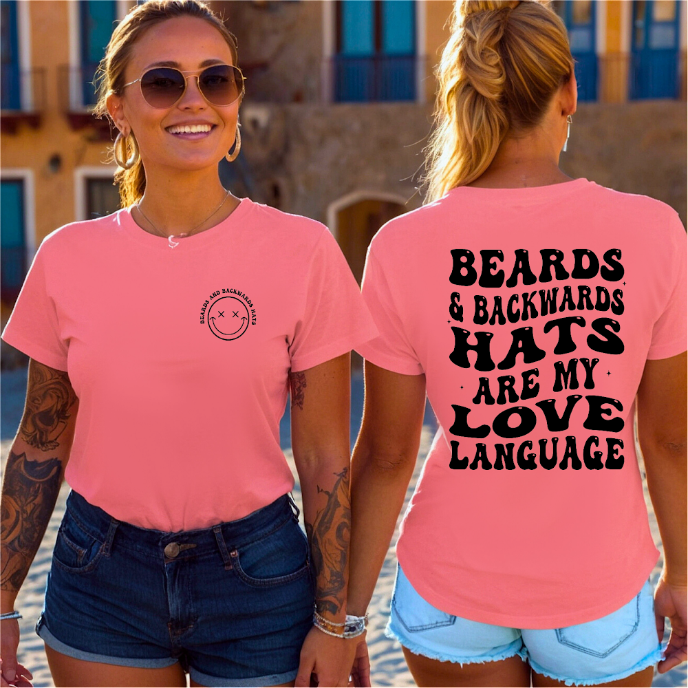 Backwards Hat and Beards