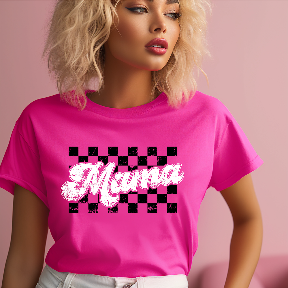 Retro Mama Checkered