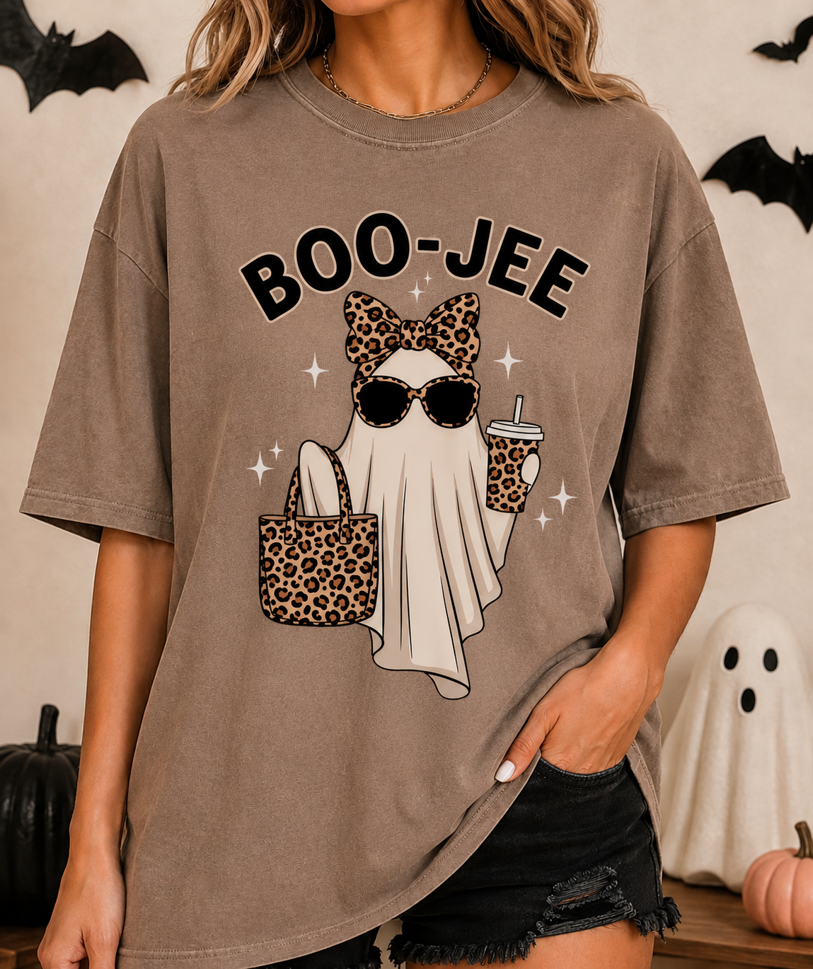 BOOJEE GHOST- UNISEX GRAPHIC TEE