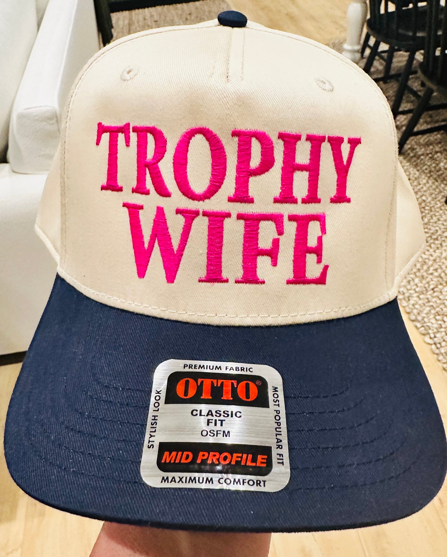 Trophy Wife Embroidery Hat