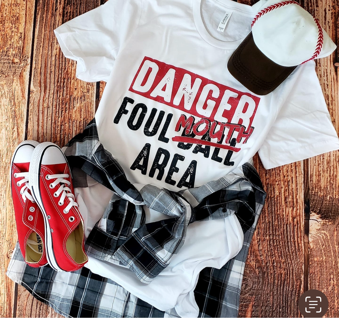 Danger Foul Mouth Area