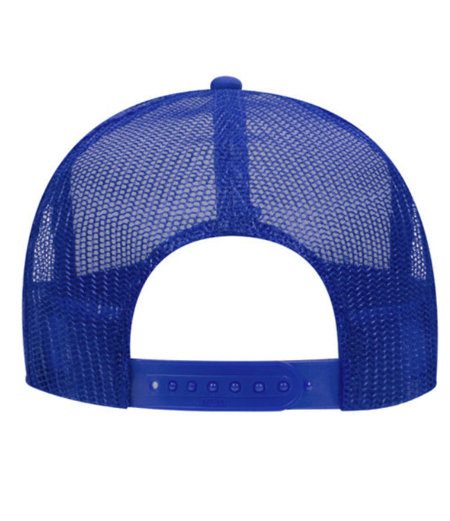 America Checkered Red White and Blue unisex Foam Trucker Hat