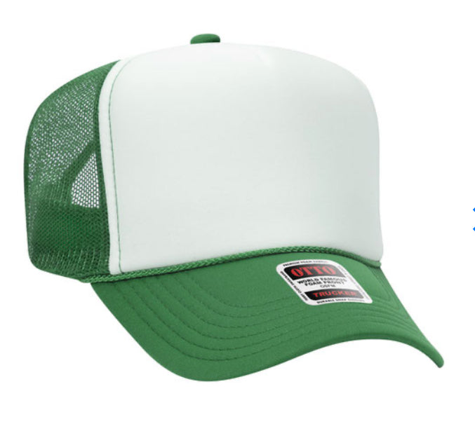 Later Gator Green & White Trucker Hat