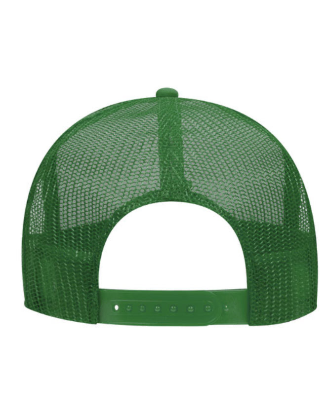 Later Gator Green & White Trucker Hat