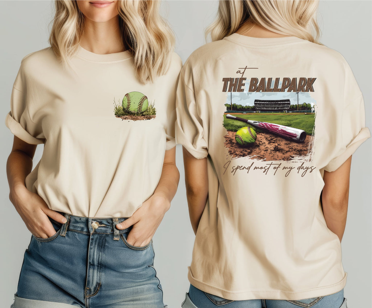 At The Ballpark - Softball