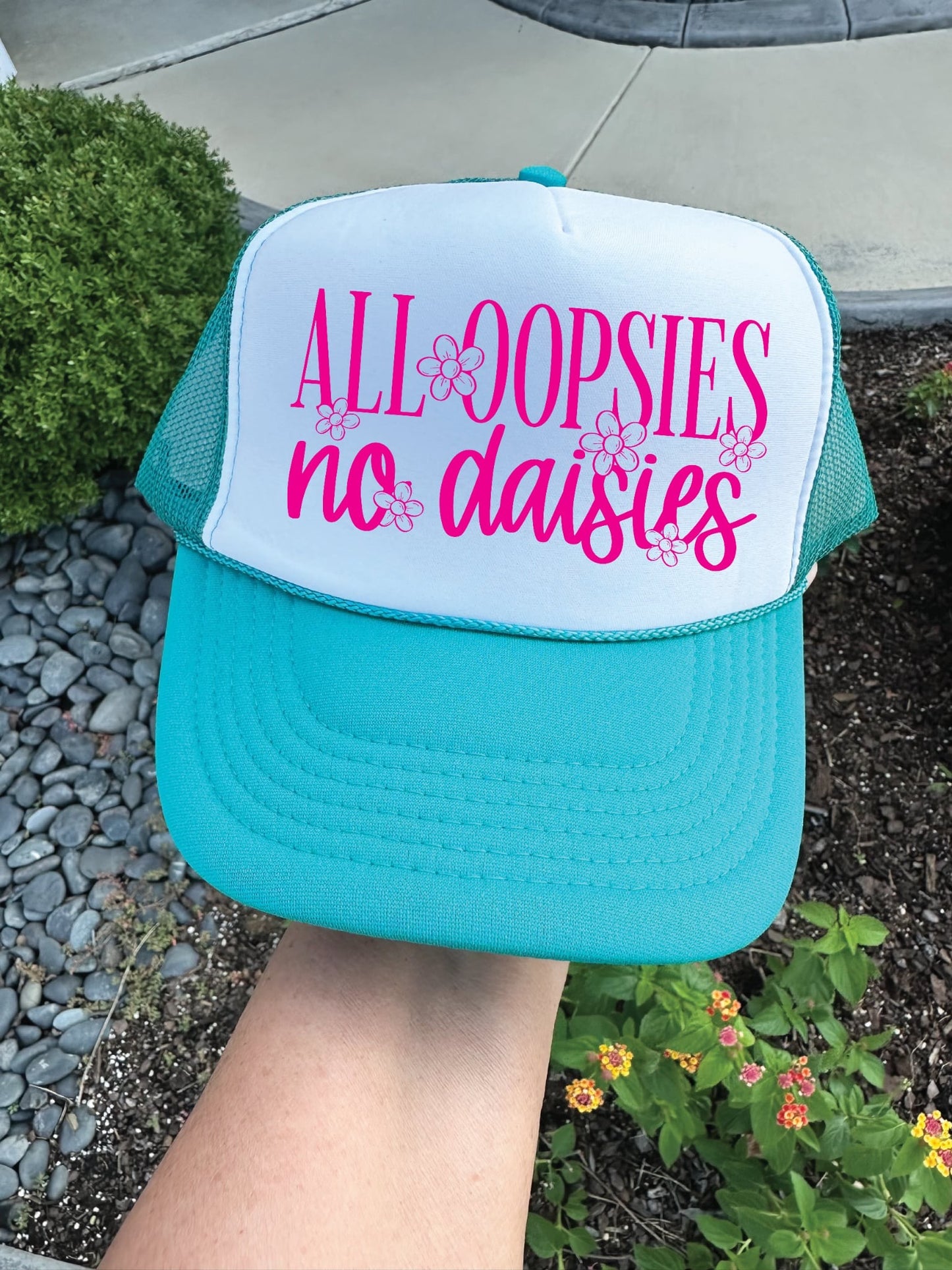 All Oopsies No Daisies Trucker Hat