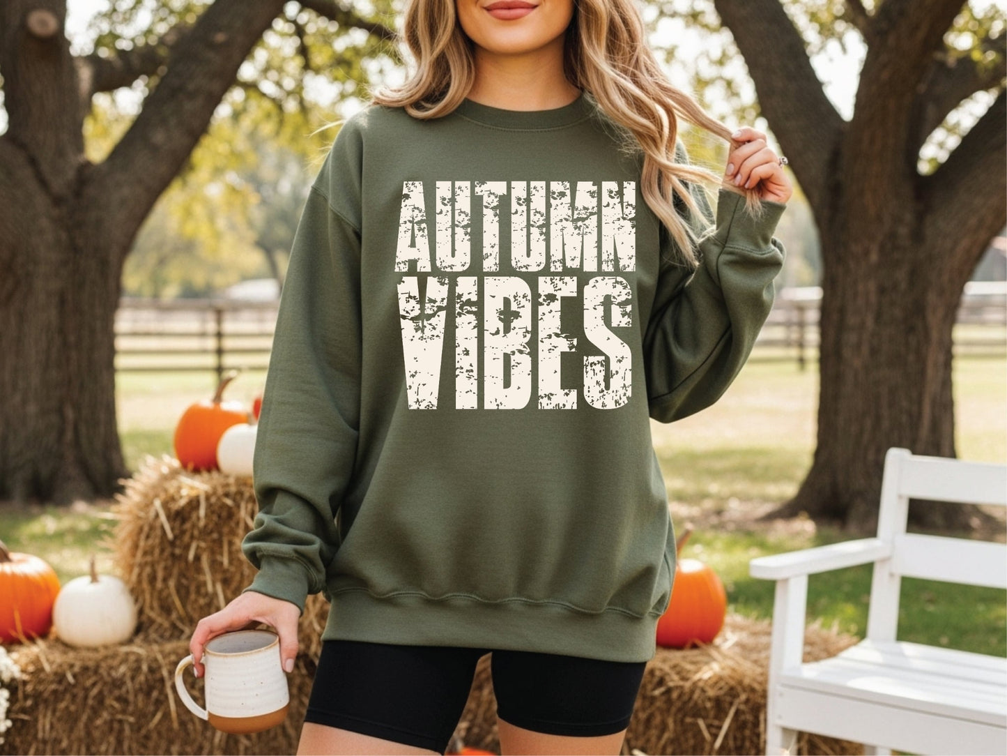 Autumn Vibes - Unisex Graphic Sweater