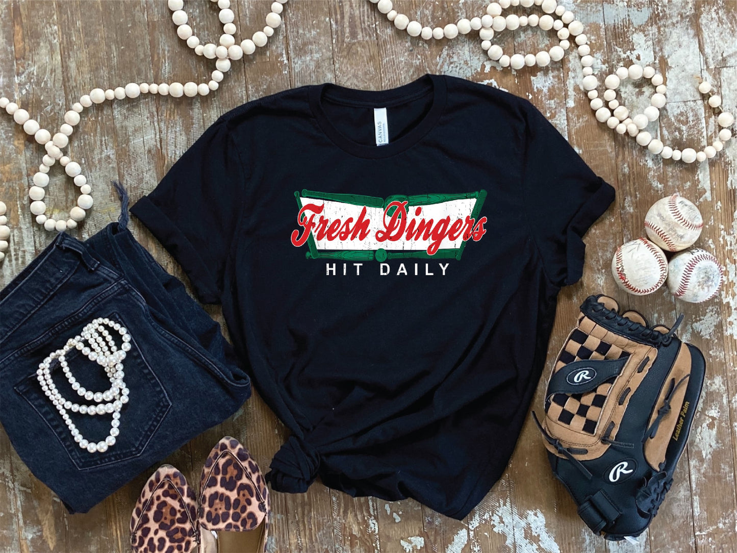Fresh Dingers Baseball/Softball Tee