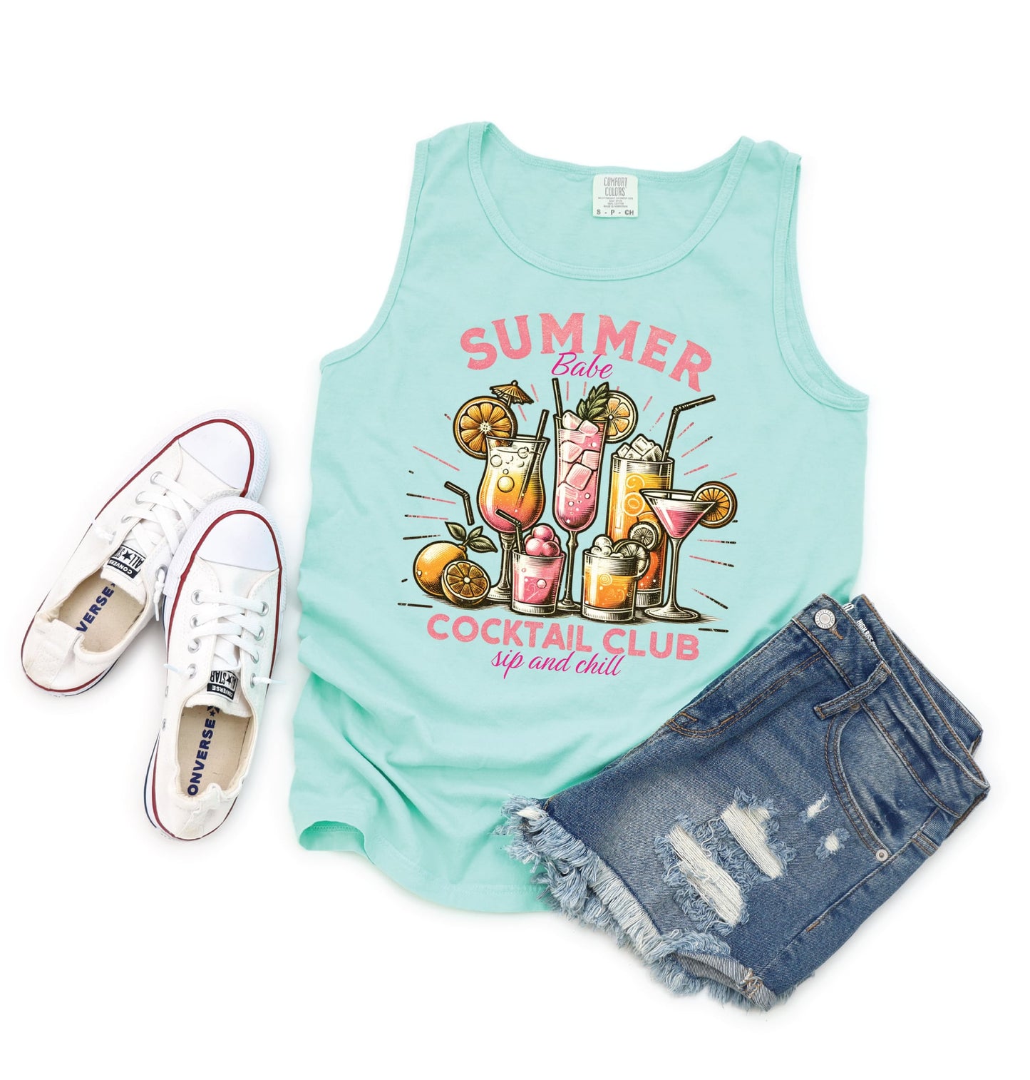 Summer Cocktails Tank Top