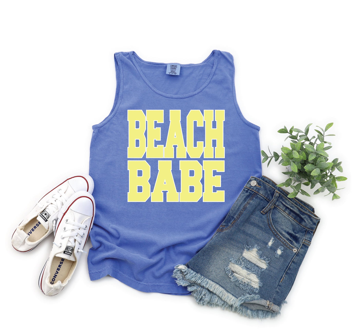 Beach Babe Comfort Color Tank