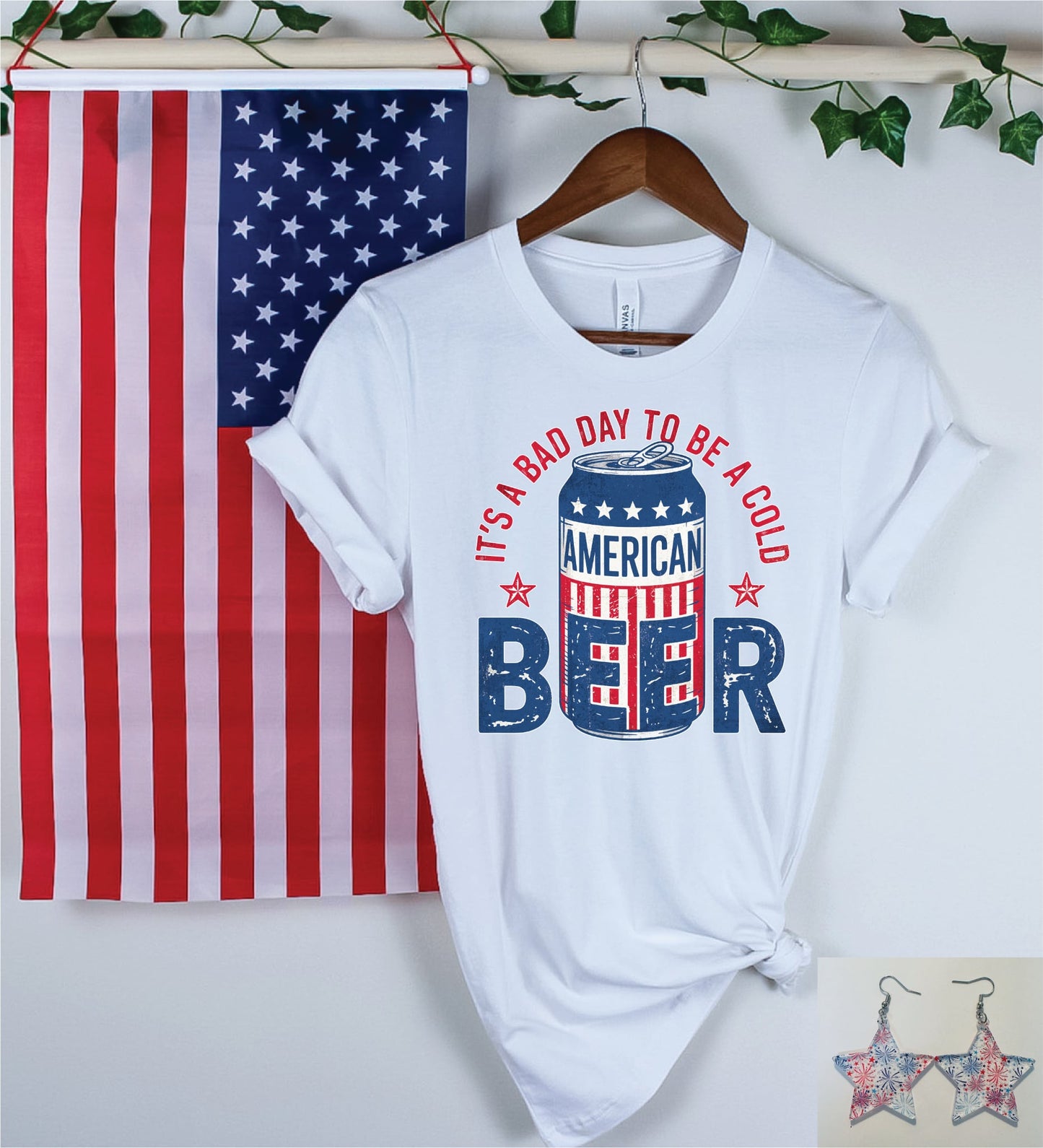 It’s A Bad Day To Be A Beer White Graphic Tee