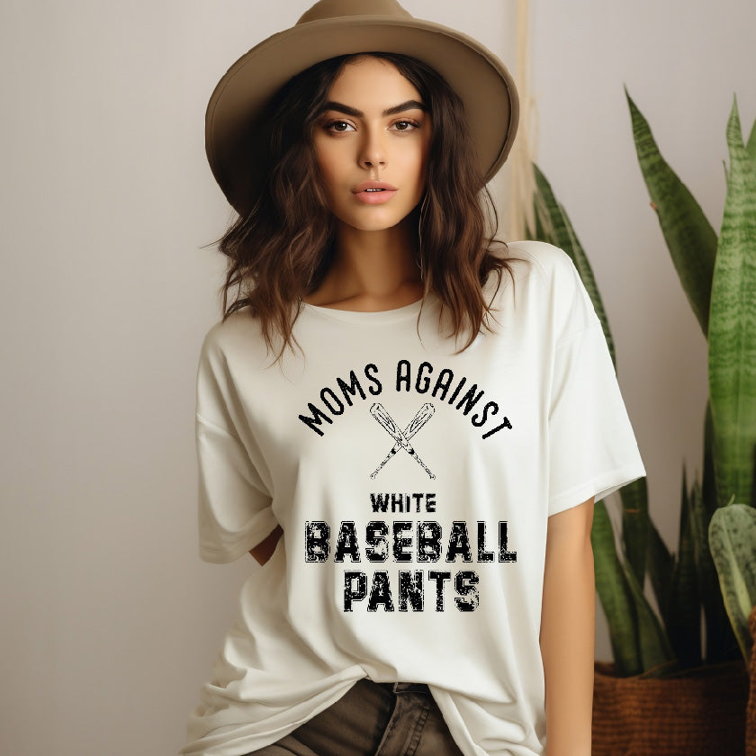 White Baseball Pants