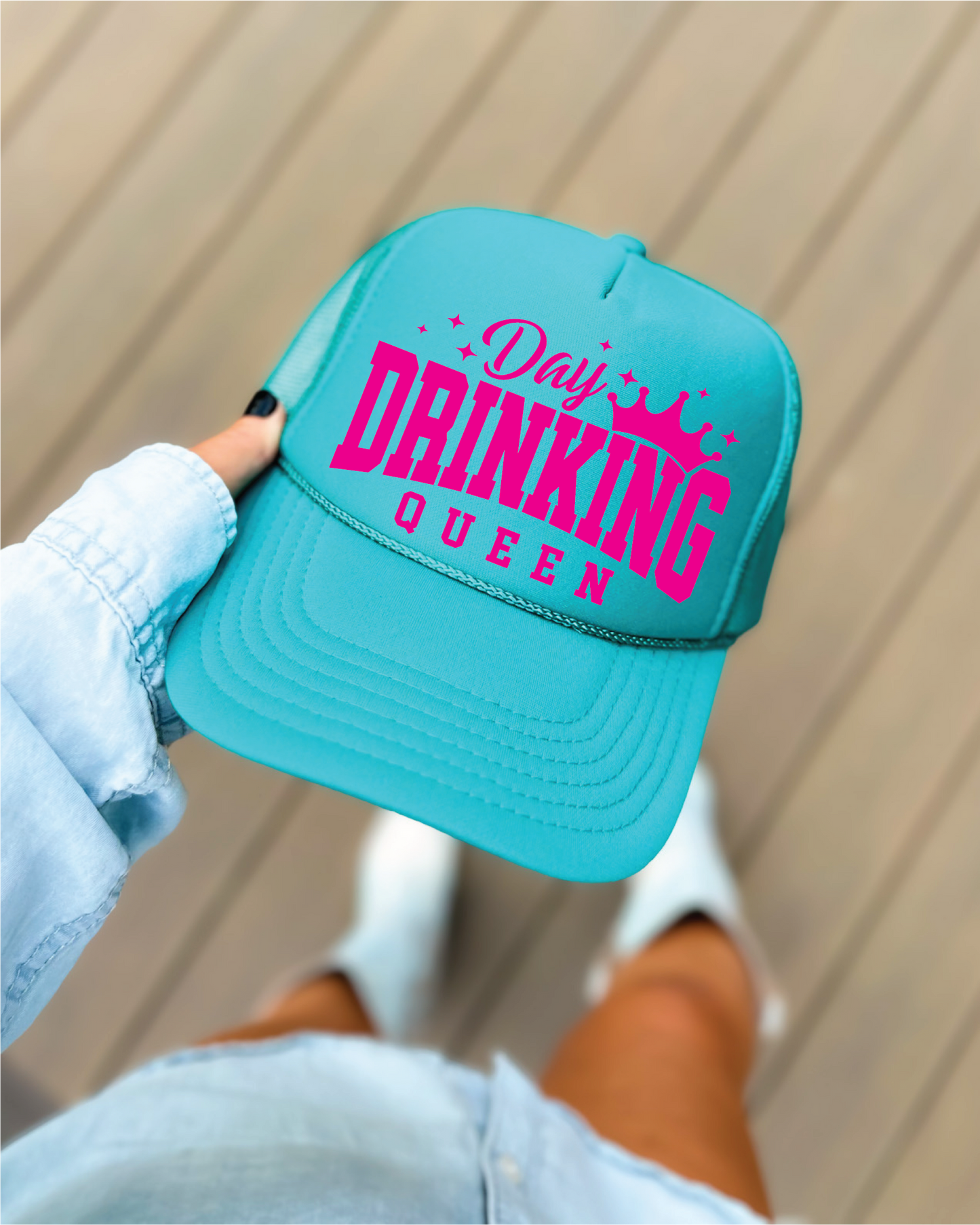 Day Drinking Queen Trucker Hat