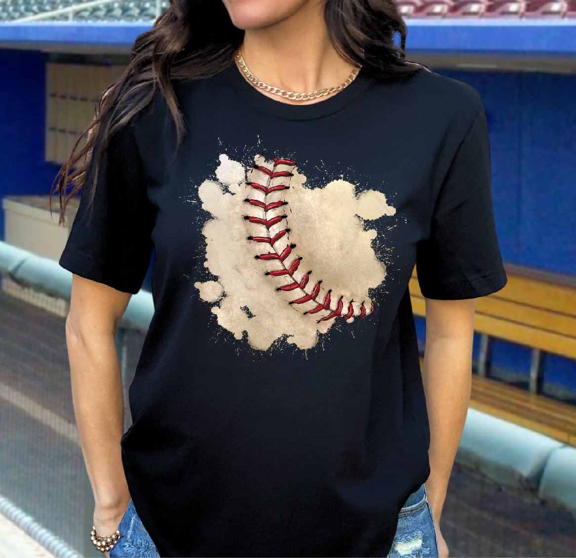 Distressed Baseball