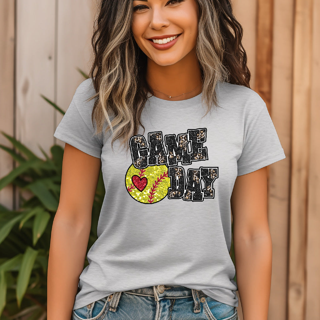 Game Day- Softball - UNISEX GRAPHIC TEE