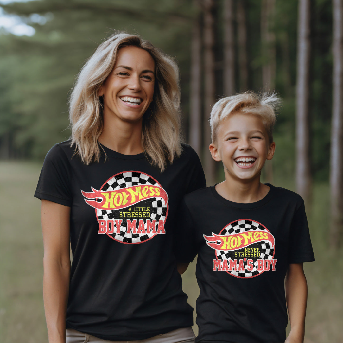 Hot Mess Boy Mama/Mama's Boy