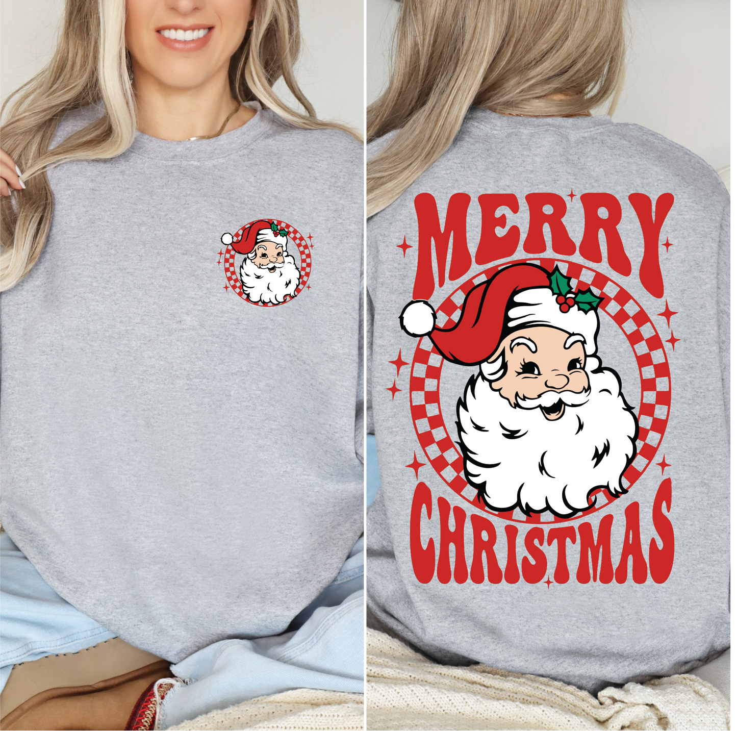 Checkered Merry Christmas