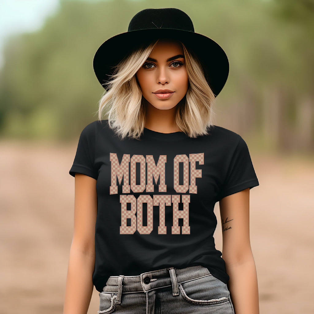 Mom of Both Checkered