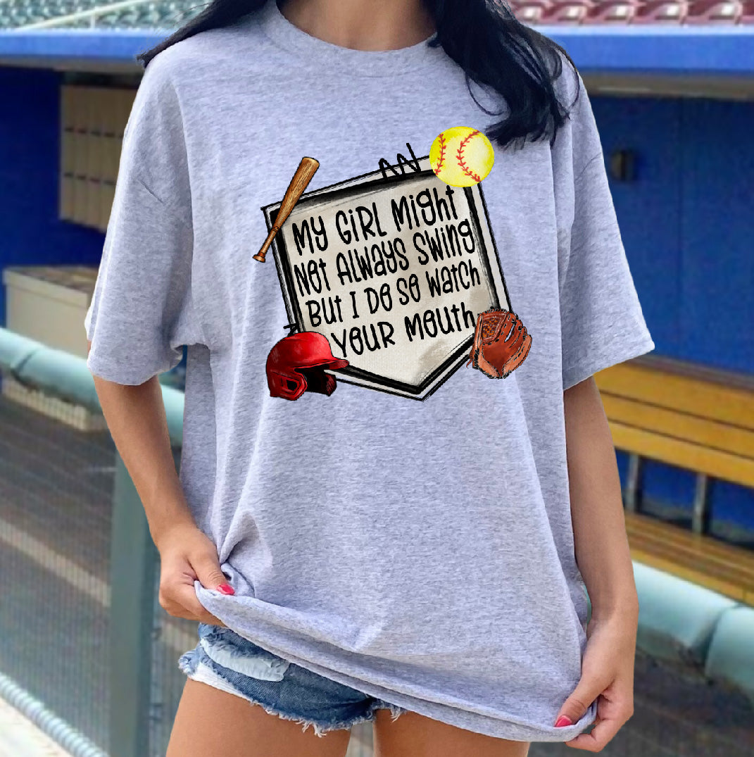 Watch Your Mouth- Softball