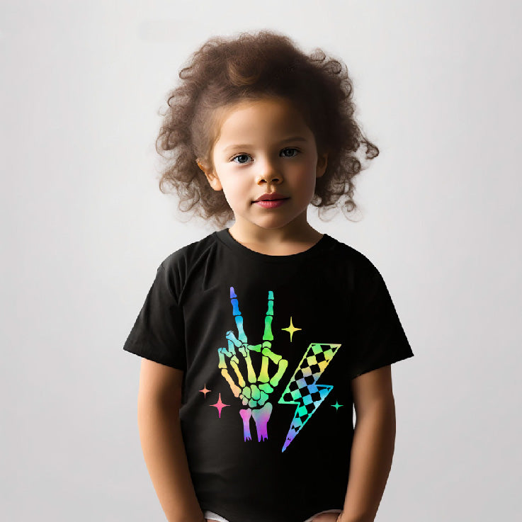 Neon Peace Sign