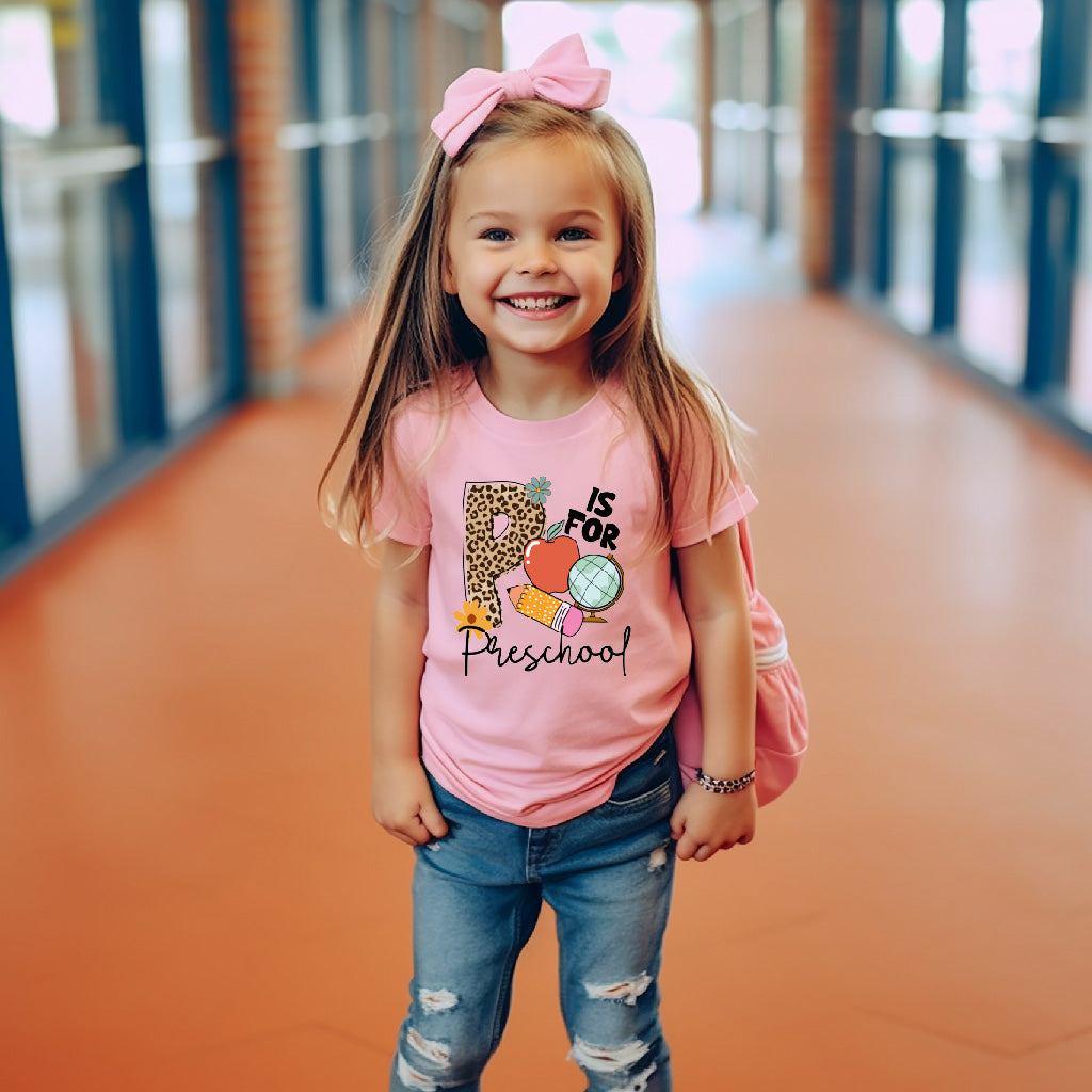 P is for Preschool (Leopard)