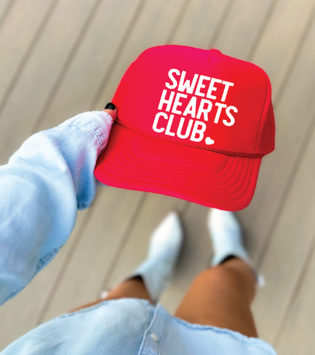 SWEET HEARTS CLUB. - UNISEX FOAM TRUCKER HAT