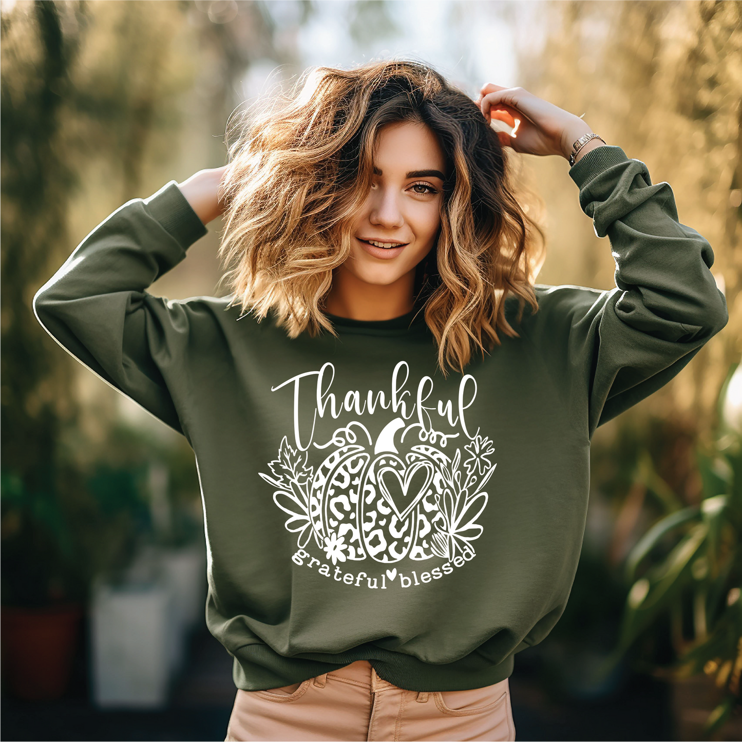 Thankful Grateful Blessed
