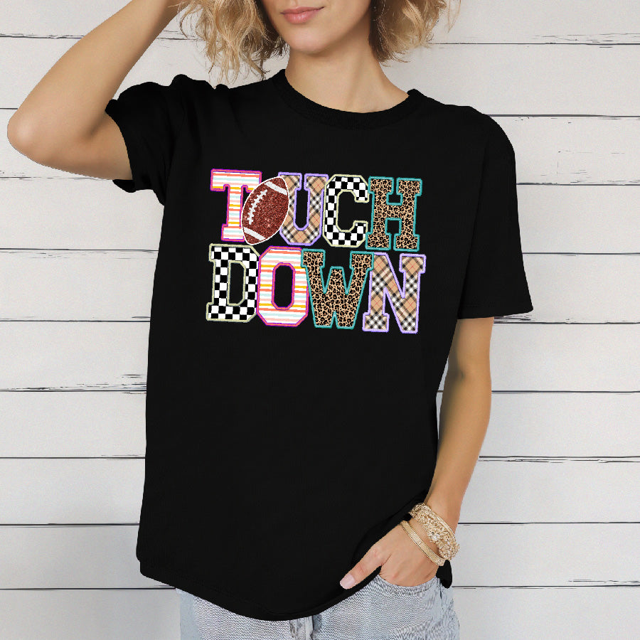 Touchdown- Faux Embroidery Patterns