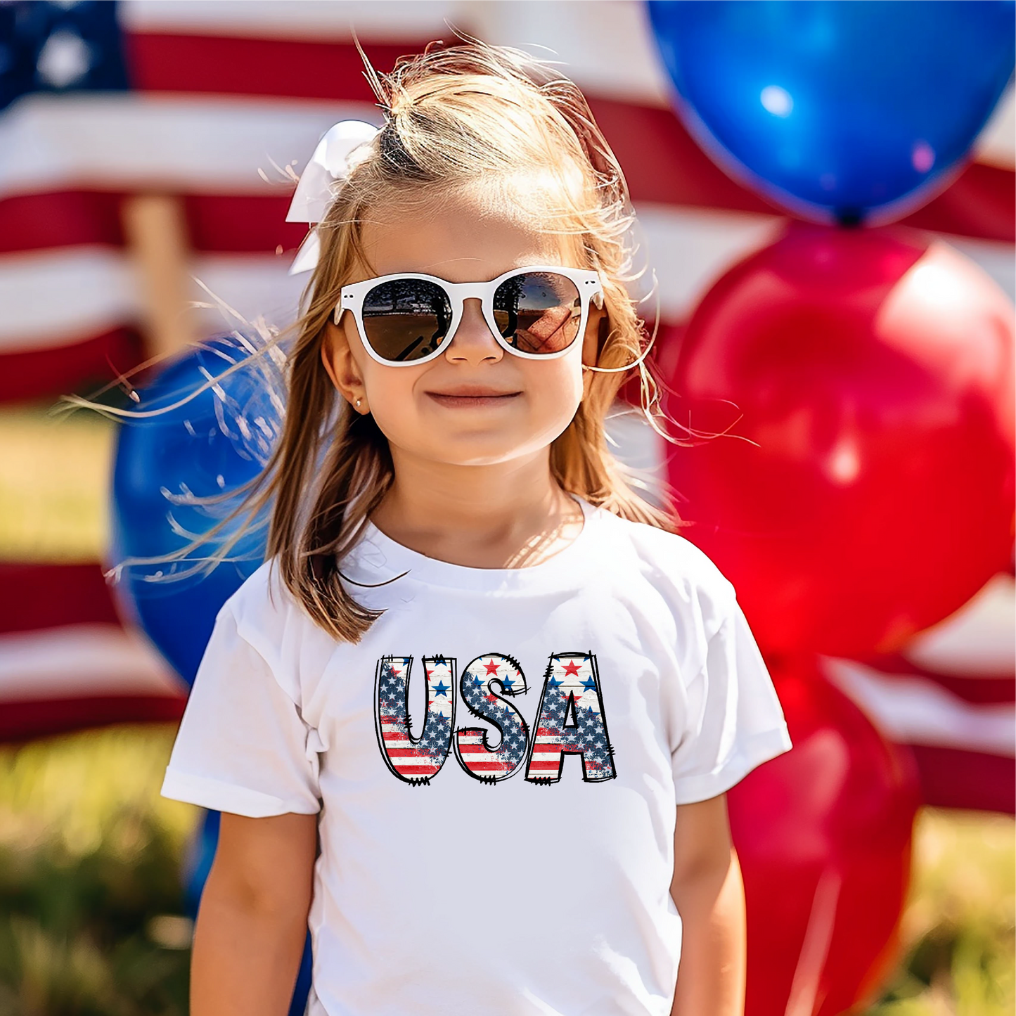 USA Doodle- Youth Tee