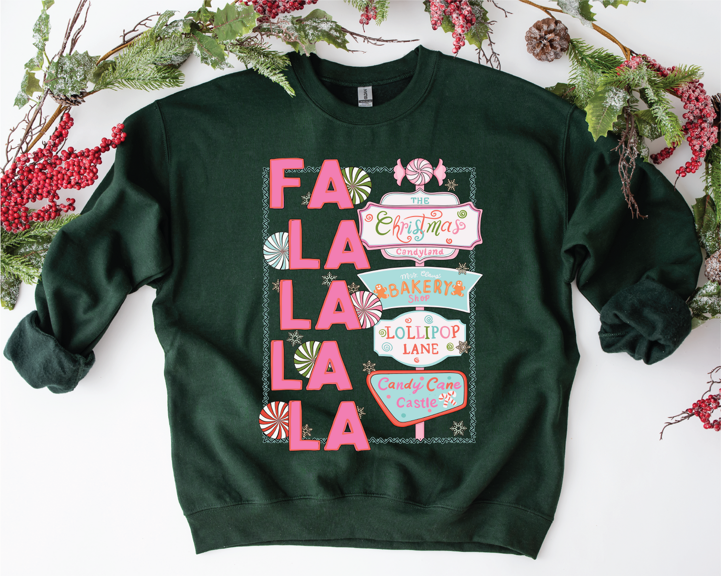 Fa La La La- Unisex Graphic Sweater