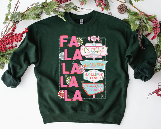 Fa La La La- Unisex Graphic Sweater