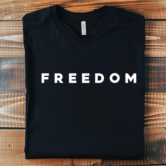Freedom- Unisex Graphic Comfort Color Tee