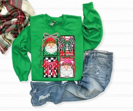 Merry Christmas Santa- Unisex Graphic Sweater