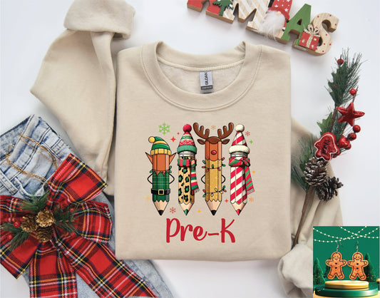 Christmas Pencils- Pre-K