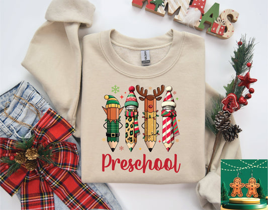 Christmas Pencils- Preschool