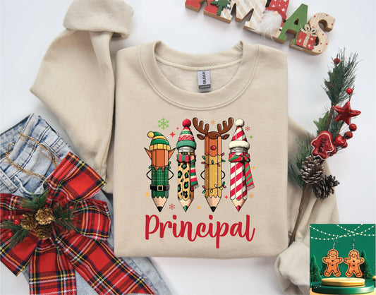 Christmas Pencils- Principal
