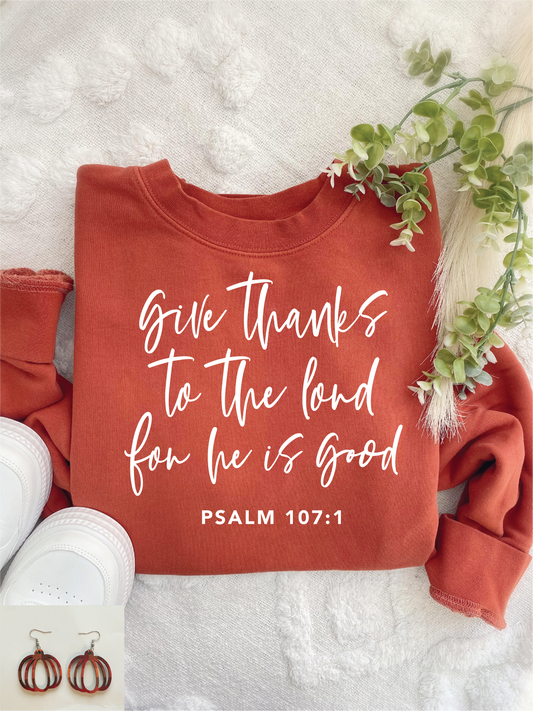 Give Thanks To The Lord