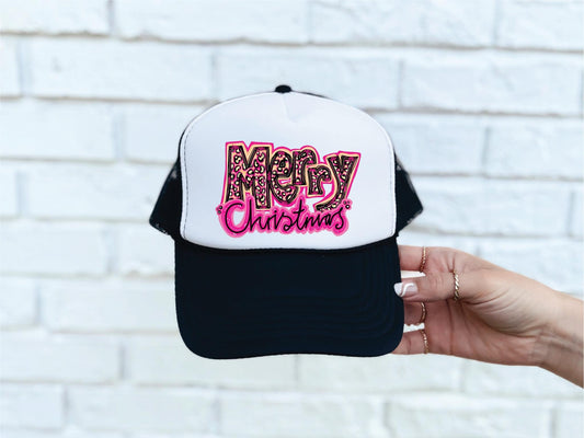 Merry Christmas Trucker Hat
