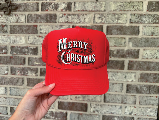 Merry Christmas Trucker Hat