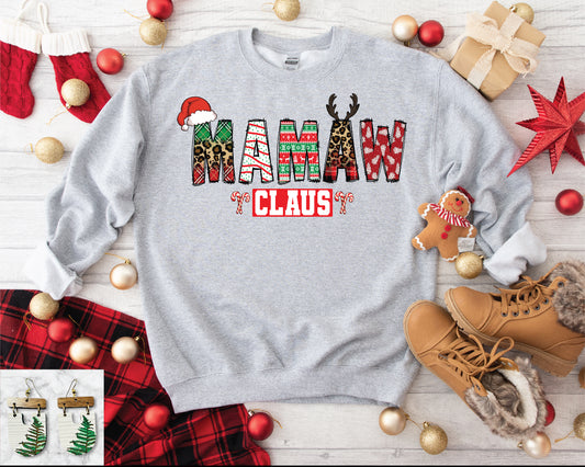 MAMAW CLAUS DOODLE