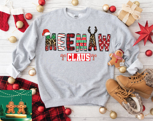 MEEMAW CLAUS DOODLE