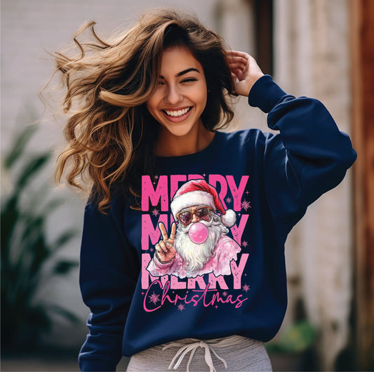 Merry Christmas Bubblegum Santa