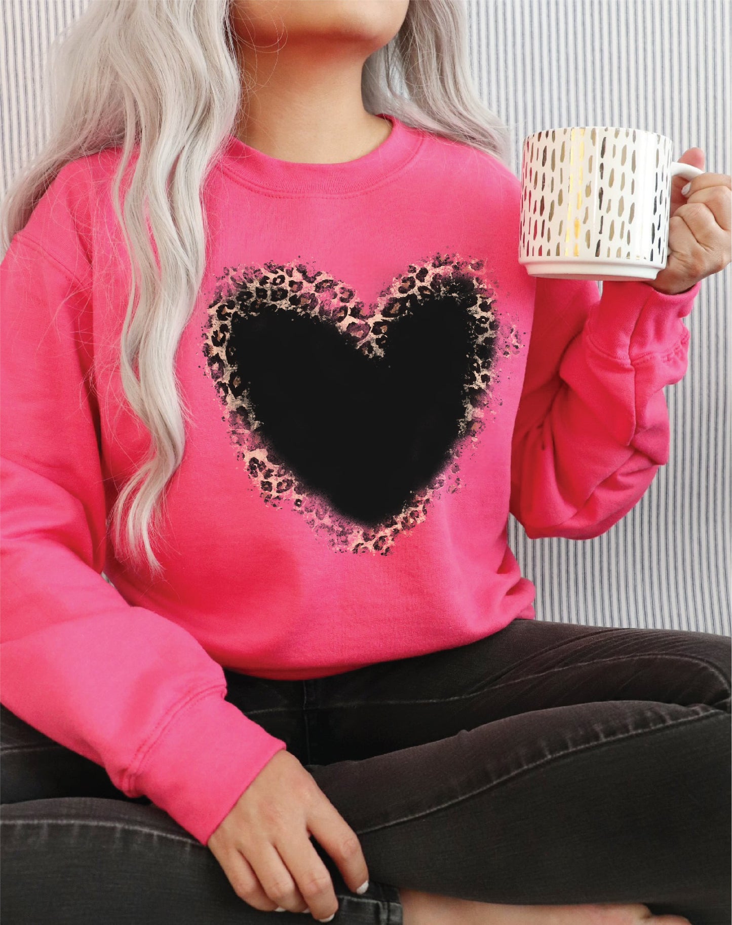 Heart with Leopard