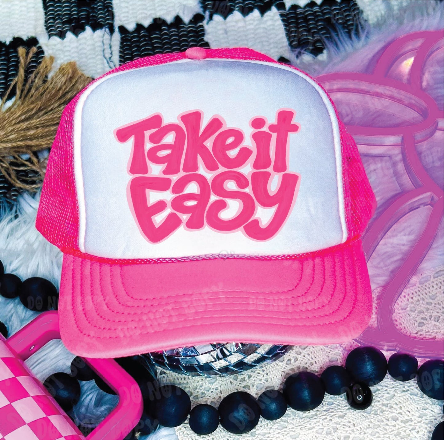 Take It Easy  Trucker Hat