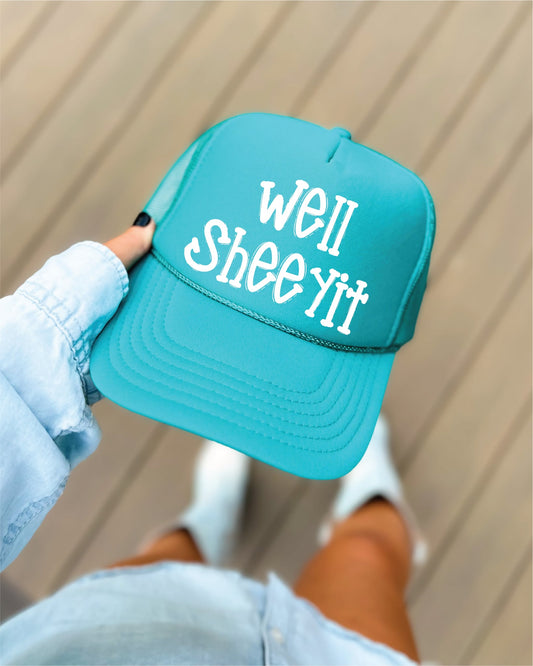 Well Sheeyit Jade Unisex Foam Trucker Hat