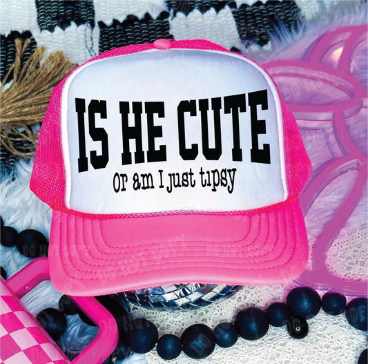 Is He Cute Trucker Hat