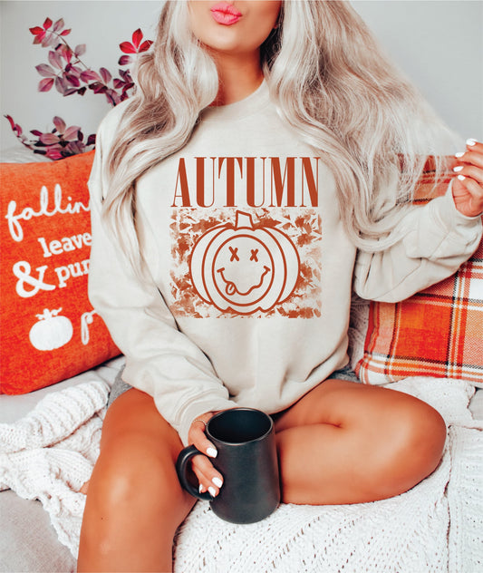 Autumn Pumpkin - Unisex Graphic Sweater